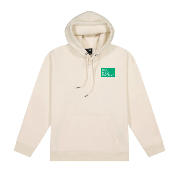 Hoodie in pink, beige and white Thumbnail